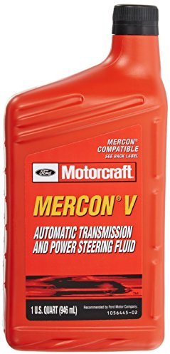 Ford Genuine XT-5-QM MERCON-V Automatic Transmission and Power Steering Fluid - 1 Quart