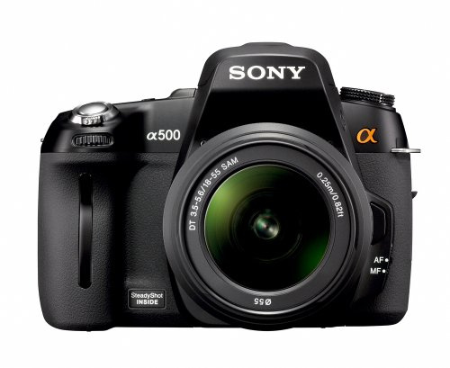 Sony DSLRA500L Alpha 12.3 MP Digital Camera + Zoom Lens Kit (18-55mm 3.5-5.6)