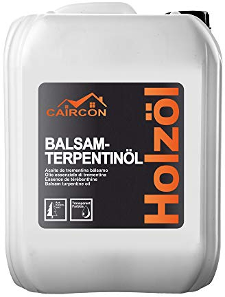 CAIRCON Balsamterpentinöl Terpentinöl Holzöl Holzpflegeöl Naturholzöl 5L