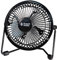 Russell Hobbs 4 Inch, Lightweight, Compact, Portable, USB Desk Fan, Quiet Operation, 1m Cord, Black - RHUSBF0421B