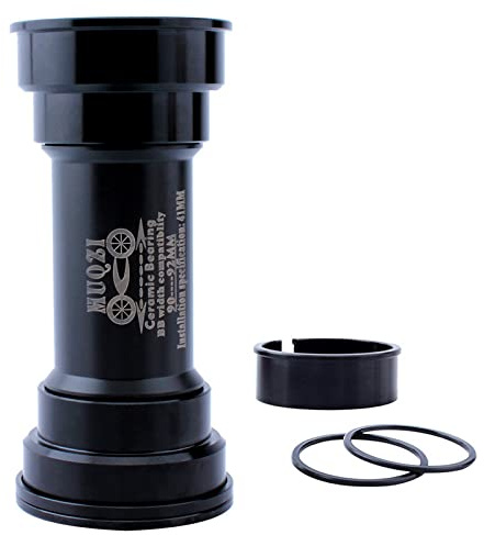 COONIUM BB90 / BB92 Press Fit Ceramic Bearing BB Bottom Bracket for 24mm (Shimano) or 22/24mm (SRAM GXP) Crank Spindle