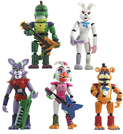 FNAF Action-Figur Five Nights Puppe Sicherheit Breach Puppe Wird Licht 13-14 cm