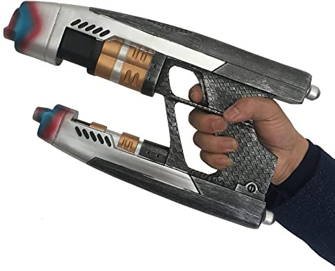 SINSEN Star Lord Blaster Prop 1:1 Replica Pistola Cosplay Infinity War Arma Festa Halloween Modello Pistola Collezione Resina