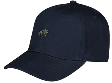 Barts Posse Palm Cap Basecap Baseballcap Curved Brim Strapback Damen/Herren - Metallschnalle, mit Schirm Frühling-Sommer Herbst-Winter Frühjahr Sommer