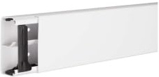 Hager Leitungsführungskanal PVC, mit Trennwand, LF, 40x90mm, 2m, verkehrsweiß (LF4009109016)