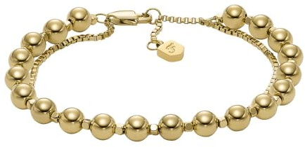 Fossil Damen Jewelry Gold Edelstahl Armband, JF04751710