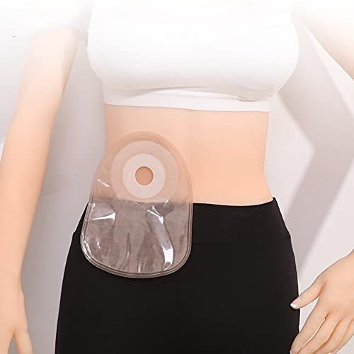 VDLLQYN, Urostomiebeutel, medizinischer, entleerbarer Beutel Stomabeutel for Stoma, einteiliges System, passgenau, weich und bequem, Packung mit 15 Stück,Stoma-Beutel