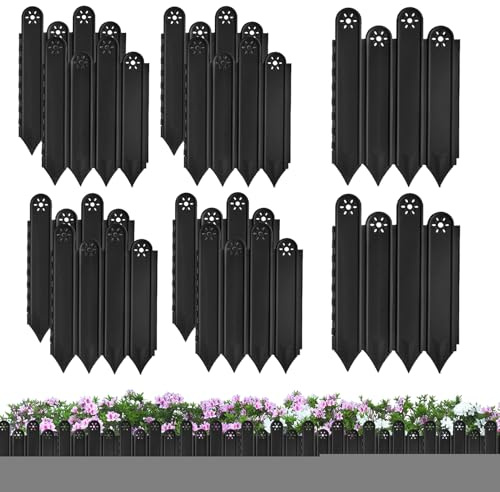 Bordure pour Jardin - Bordures pour Pavés | Barrière Décorative pour Parterre, Pelouse, Allée, Terrasse, Jardin et Pavé