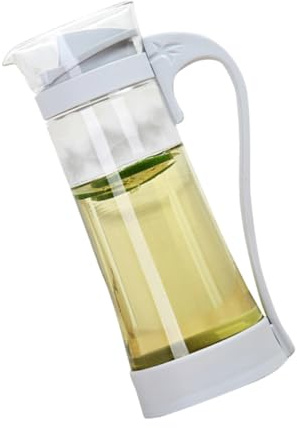 Cabilock Hervidor De Agua Fría Hervida De Transparente Para Agua Fría Zumo o Té Para Cocina y Despacho Para Almacenar y Servir Bebidas