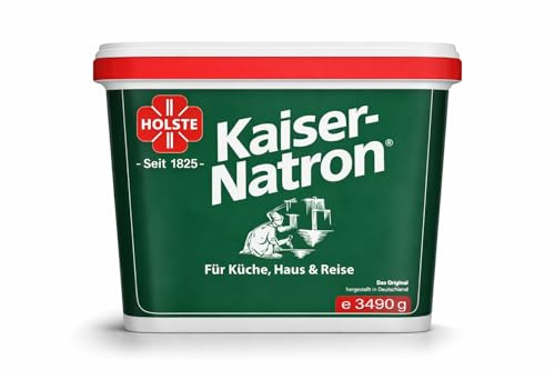 Kaiser Natron Das Original - Jetzt Neu - Im 3490g Vorteilspack - Wachen - Backen - Spülen - Gesundheit und noch vieles mehr - Seit 1825
