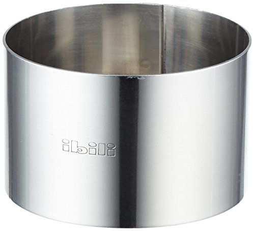Ibili Clasica dessertring, tårtring, kakring, rund, 7 cm diameter, 4,5 cm höjd, 1 styck