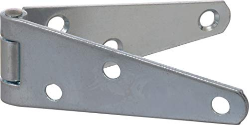 Hardware Essentials 851663 Light Strap Hinges Zinc 3 -2 Pack