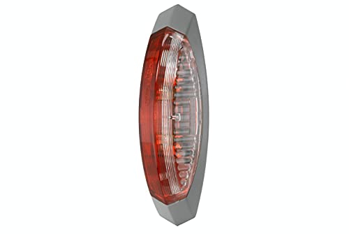 HELLA 2XS 008 479-001 Umrissleuchte - Begrenzungsleuchte - Anhänger - Wohnwagen - Halogen - 12V - Anbau - ECE - links/seitlicher Anbau