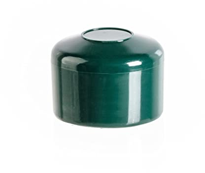 EMFA Fence Post Caps round 1 1/2 (48.3 mm) Green RAL 6005 Plastic 10 pcs.