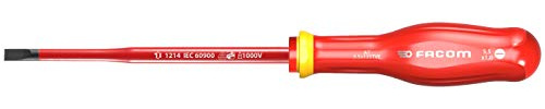 FACOM AT6.5X150TVE TOURNEVIS PROTWIST SLIM 1000 Volts isolé 1000 Volts pour vis à fente