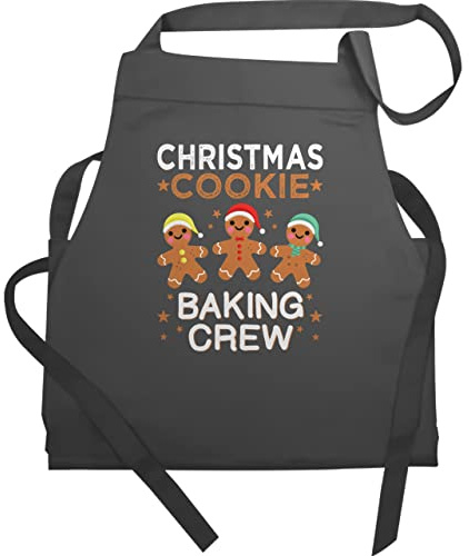 Shirtracer - Schürze Geschenk - Weihnachtsschürze - Erwachsene - Christmas Cookie Baking Crew I Lebkuchenmännchen I Lebkuchen Männer I Gingerbread Man I Lebkuchenmann