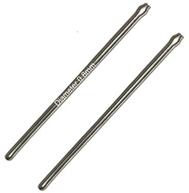 masar 14mm Ø 0,8 mm Stifte Splinte zum Montieren und Entfernen von Armbandgliedern - 14/0.8mm