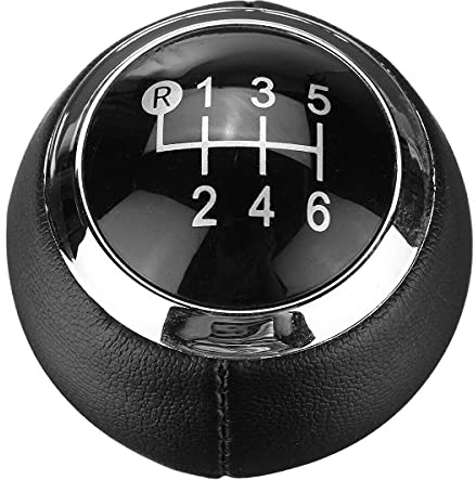 Car Passion Pomello Leva Cambio Completo Compatibile con Corolla Verso Auris Yaris RAV4 2007-2013 6 Marce Ricambio Impugnatura Lente