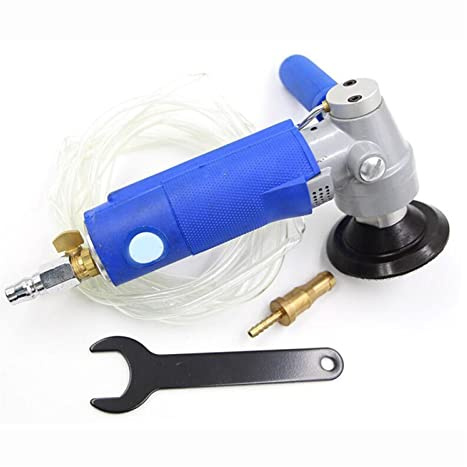 MYYKHFF Seamless Seam Setter with Suction Cups Side Exhaust Air Stone Polisher Water Injection Pneumatic Water Mill Precise Adjustment and Easy Splicing (Color : 5.8-11)