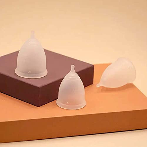 IMSEVIMSE Menstruationskappe, Large, transparent (1er Pack)