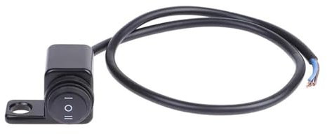 AZIKEN wasserdichte motorradschalter Lenker 1 PC Geändert Motorrad Aluminium Legierung Rückspiegel Sitz Scheinwerfer Scheinwerfer Doppel Blinkende Lenkung Multifunktions Schalter (Color : A1)