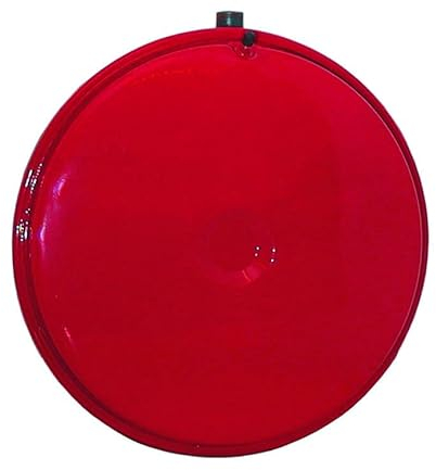 Vaso espansione 10 L CE per riscaldamento sanitario, Ø 385 mm, H 110 mm, installazione verticale