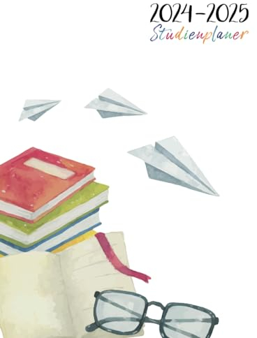 Studienplaner 2024/2025 Grundschule: Semesterplaner 24/25 August 24 - Juli 25, Hausaufgabenheft für Schüler, Wochenplaner, Monatskalender, Vorlesungsplan uvm, ca. DIN A4