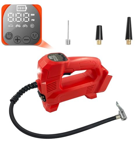EID Akku Kompressor Wireless inflator für Einhell Power X-Change 18V Akku,Elektrische Luftpumpe,150PSI tragbare Luftkompressor mit LED Digitaler Druckanzeige für Auto, Motorrad, Fahrrad Bälle