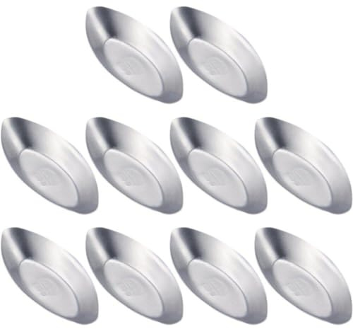 Tazas Para Magdalenas Y Muffins, 10 Uds., Moldes Para Tarta De Huevo De Aluminio Con Forma Ovalada, Revestimientos Para Magdalenas, Bandeja Para Hornear, Herramientas Para Tartas Diy Para Pudín, Tarta