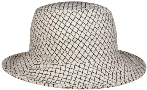 Seeberger Leacona Anti-Rain Stoffhut Sommerhut Sonnenhut Regenhut Damenhut Damen - mit Futter Frühling-Sommer Sommer