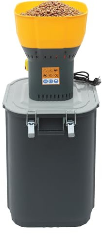 55L Getreidemühlen Elektrisch 1300W 19000U/min Getreidemühle mit 5 Größen Grinder Siebe und 1.5m Netzkabel Getreidemühle für Arten von getrockneten/dehydrierten Körnern, Gewürzen 40x36x85cm