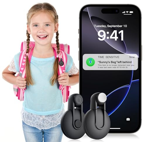 Otag GPS-Tracker, Schlüsselfinder, funktioniert mit Apple Find My (nur iOS), Privatsphäre, verlorener Modus, keine monatliche Gebühr, Mfi-zertifizierter Bluetooth-Tracker für Kinder, ältere Menschen
