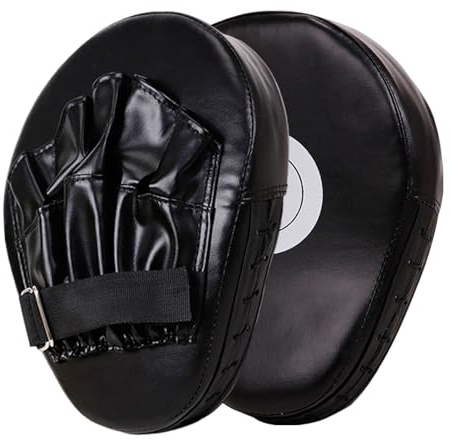 Pratzen Boxen - 1 Paar Pratzen Trainer Kickboxen Boxen, PU Leder Schlaghandschuhe, Verdickte Handpratzen Für Männer Frauen, Für Muay Thai Kickboxen Bewegung Karate Martial Art