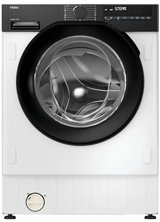 Haier Serie 6 BHA6SD696M6DB9-S Lavadora Secadora, Capacidad 9KG + 6KG, Motor Inverter, Wifi, Clase A-30%, Función vapor, Fin Diferido, Integración, 60cm ancho, 1600 RPM, 16 programas, Blanco