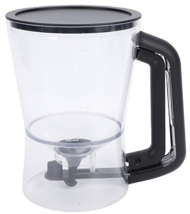 Zunate Dispensador de Mezcla para Panqueques Práctico Control de Porciones Vertedor de Masa para Magdalenas para Herramienta para Hornear, con para Panaderos Caseros Tamaño de plástico: 7.1x7.5in
