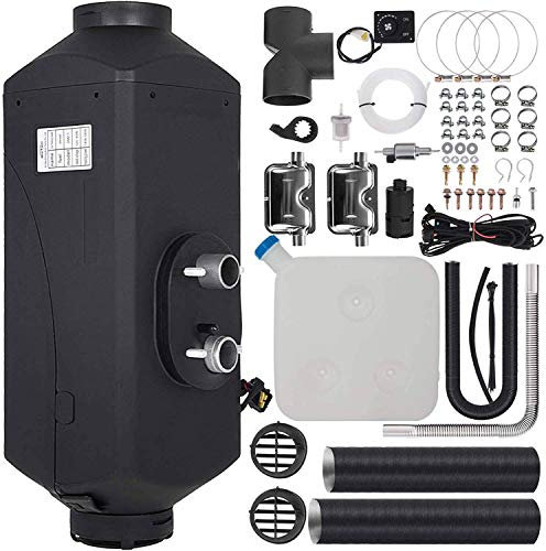 5KW 12V / 24V Diesel aérotherme Chauffage Parking Air, écran LCD Air Diesels Parking Chauffage Commutateur de chauffage voiture avec télécommande-12V-5kw