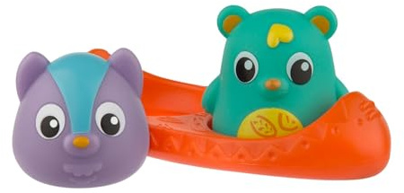 Playgro Badespielzeug Bären-Freunde mit Wärmesensor, 3-teilig, Baby Spielzeug beim Baden, Ab 6 Monate, BPA-frei, Bunt, 40215