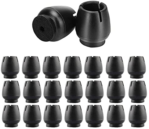 Protection Pied de Chaise, 32 Pièces Antidérapant Caoutchouc Table Pieds Anti-Scratches Feet Pads Protecteur avec Feutre (12-16mm)