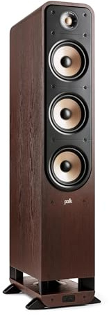 Polk Signature Elite ES60 Tower Speakers - Hi-Res Audio Certified, Dolby Atmos & DTS:X Compatible, 1 Tweeters & Three 6.5 Woofers, Power Port Technology for Effortless Bass, Modern