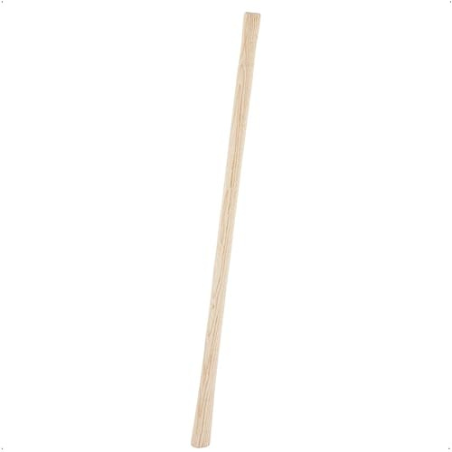 Rekord - Wiedehopfhauenstiel 105 cm aus Holz - Stabiler Ersatzstiel | Wiedehopfhackenstiel und Doppelhackenstiel für die Gartenarbeit, Bodenauflockerung und Bepflanzung