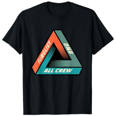DnB Music EDM Liquid Junglist EDM Drum und Bass T-Shirt
