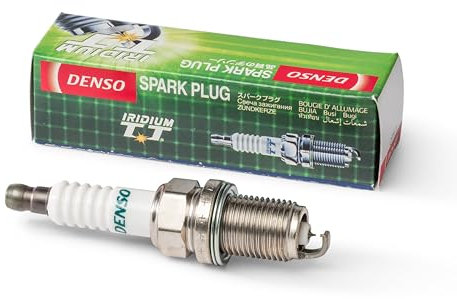 DENSO Iridium TT Spark Plug - IK22FTT - Twin Tip - The Powerful Premium Quality Ultra-Efficient Replacement Plug - Fits Audi Citroen Fiat