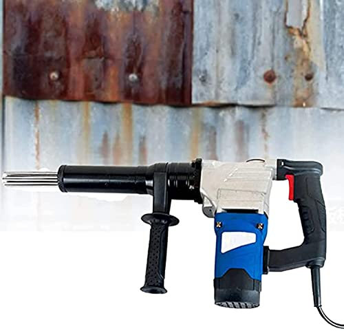 JIADUOFU Escalador Eléctrico Agujas, Pistola Desoxidación Agujas Mano, 1100w Herramienta Escaladora De Agujas De Grado Industrial para La Eliminación óxido, Escoria Soldadura Y Pintura,220v