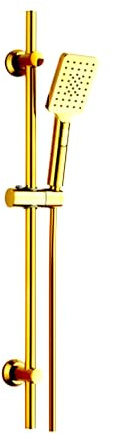 Housler. Adjustable Brackets Titanium Gold Shower Raiser Rail 80cm Long (Rail only No Hose or Shower Head)