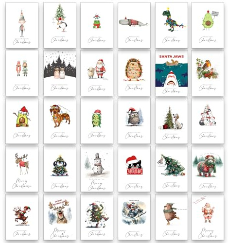 30 tarjetas de Navidad con juegos de palabras - Desea a alguien una feliz Navidad con estilo - ¡Algunas verdaderas bromas navideñas aquí!