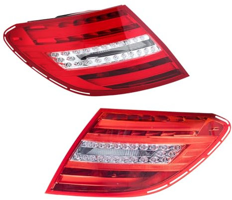 Artudatech L+R Tail Light 2049060603/4 Passend für Mercedes Benz W204 C250 C300 C350 C63 2011-2014