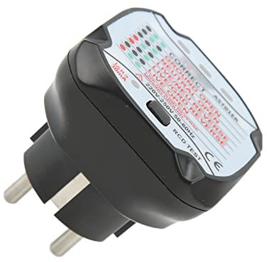 Steckdosen-Tester-Detektor für Genaue Erkennung, Schnell Reagierender Schaltkreis-Polaritäts-Spannungsdetektor, Stecker-Tester, Leistungsschalter-Finder