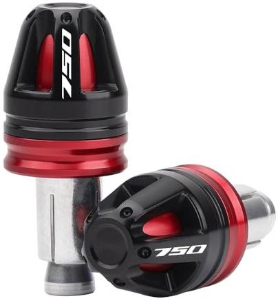 MotHeart Lenkerendstopfen für Motorräder für CB750 Hornet 2023-2026 (Rot) | NC 750 2014-2023 NC 750X 2014-2025 NC 750S 2014-2018 Forza 750 2021-2024 7/8” (22mm) Lenker Zubehör