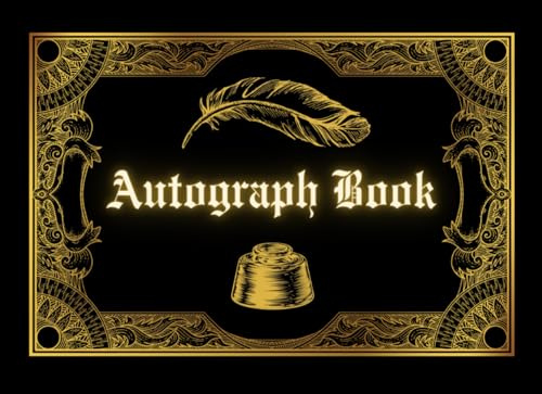 Autograph Book: A Spellbound Journey to Make Your Own Magic | Collect Signatures, Photos & Timeless Memories