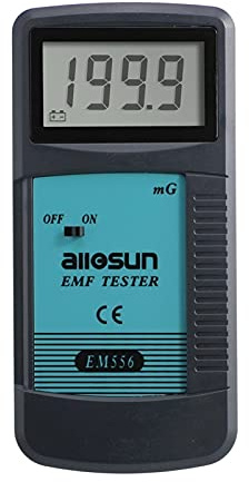 Contatore Geiger, EM556. Rilevatore di radiazioni elettromagnetiche 30HZ-400Hz EMF Meter Dosimeter Tester Equipment Digital LCD.